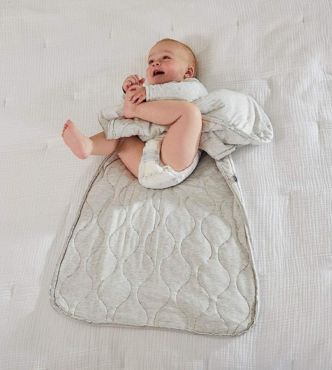 GUNAMUNA günamüna Unisex Baby, Toddler Wearable Blanket, Sleeping Bag Bamboo Rayon, Sleep Sack with Diaper Zipper, 2.6 TOG - Image 3